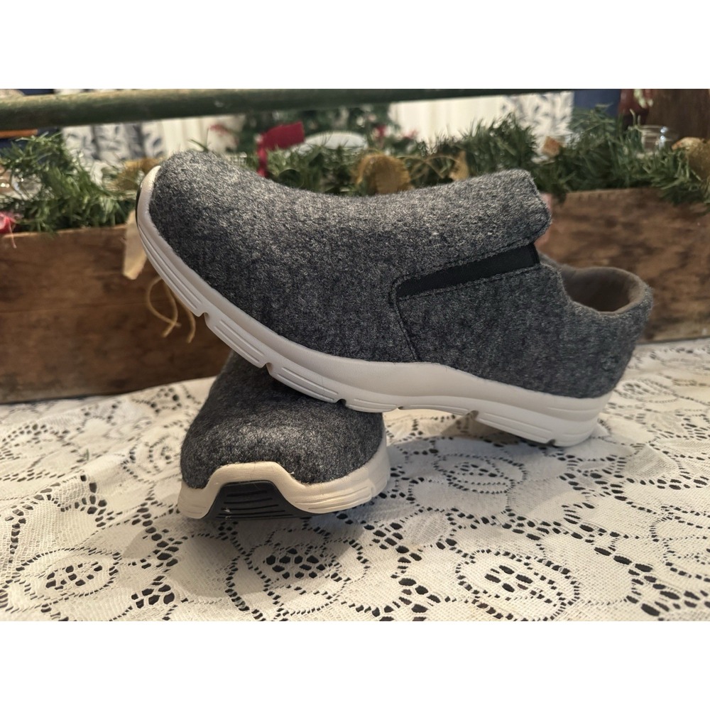Dr. Comfort Liam Shoes Mens 10 XW Wide Slip On Sneakers Comfort Low Top Wool